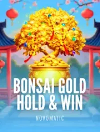 bonsai gold hold and win game logo
